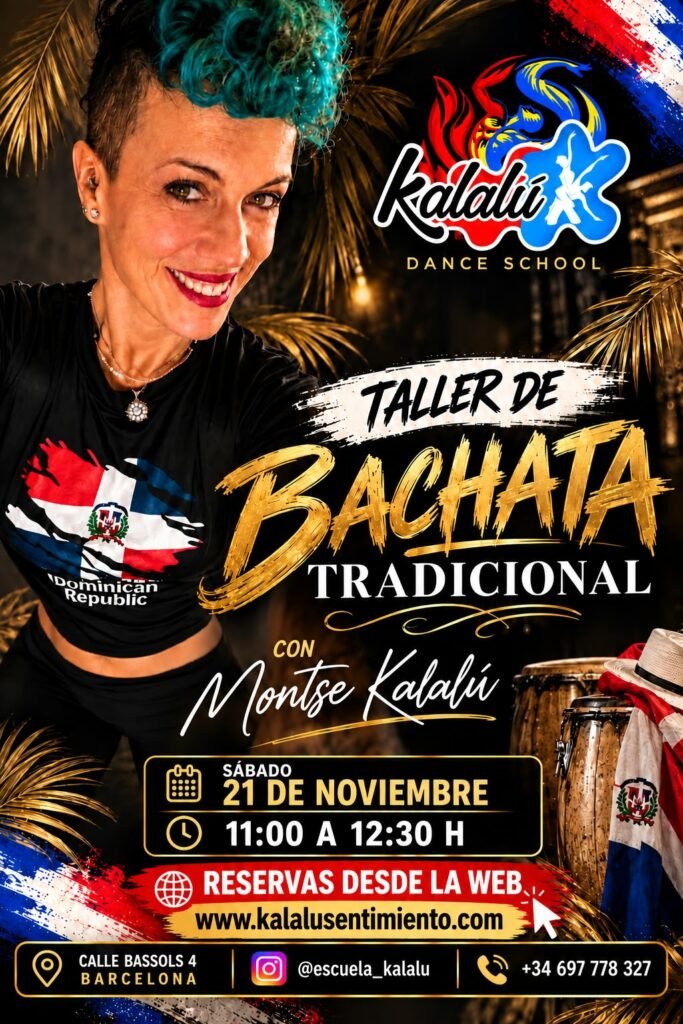 Cartel: Taller de Bachata tradicional