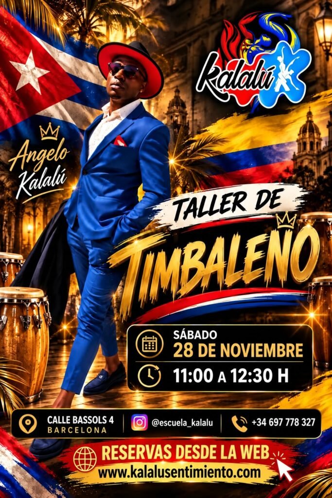 Cartel: Taller de Timbaleño